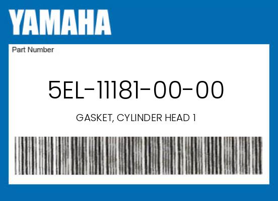 0 OEM Part 5EL-11181-00-00