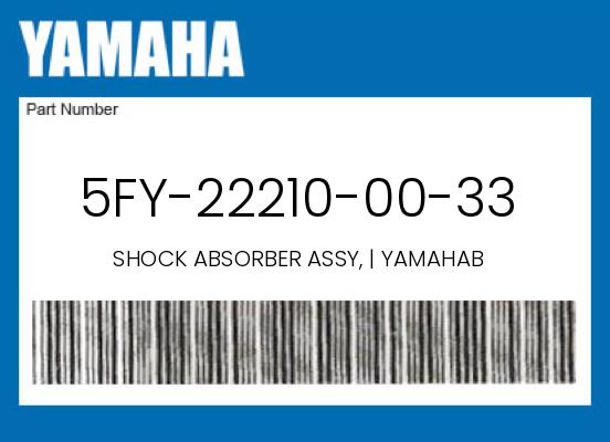 0 OEM Part 5FY-22210-00-33