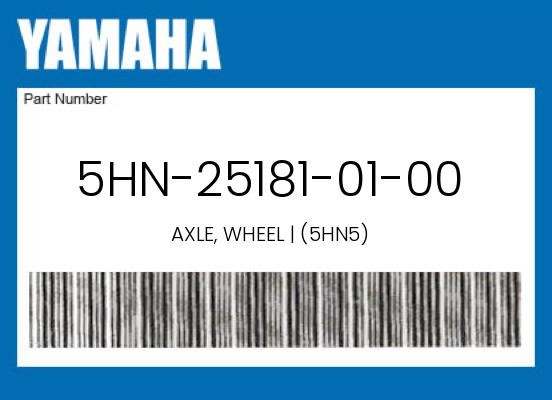 0 OEM Part 5HN-25181-01-00