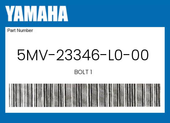 0 OEM Part 5MV-23346-L0-00