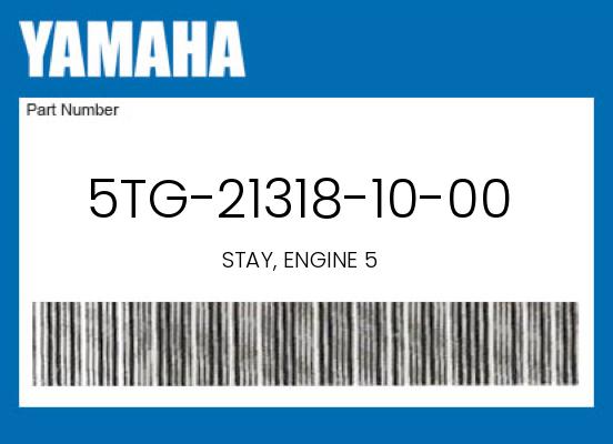 0 Yamaha OEM Part 5TG-21318-10-00
