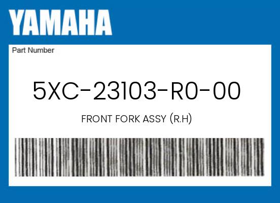 0 Yamaha OEM Part 5XC-23103-R0-00