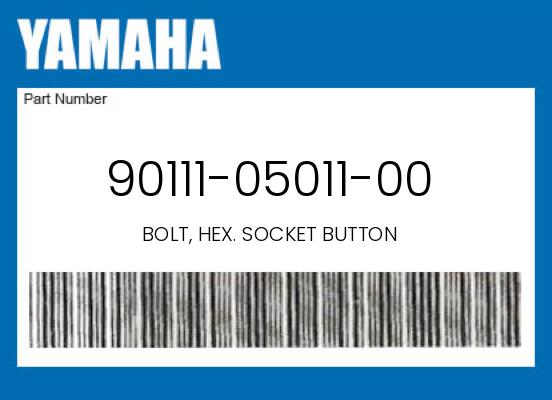 0 Yamaha OEM Part 90111-05011-00