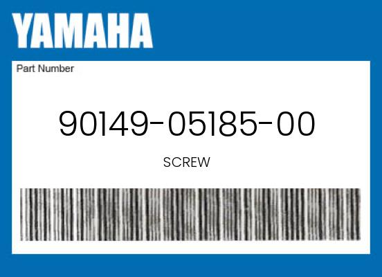 0 Yamaha OEM Part 90149-05185-00