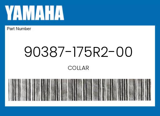 0 Yamaha OEM Part 90387-175R2-00