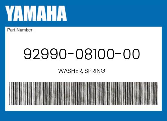 0 Yamaha OEM Part 92990-08100-00