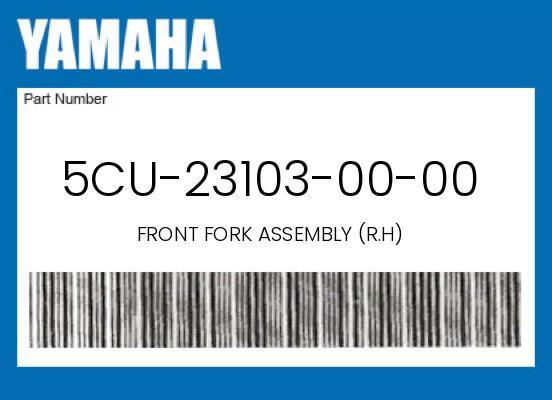 0 Yamaha OEM Part 5CU-23103-00-00