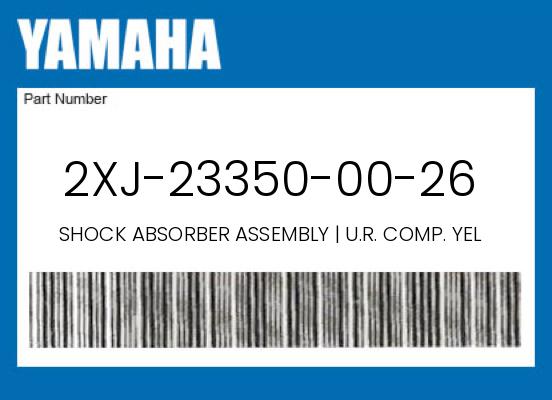 SHOCK ABSORBER ASSEMBLY | U.R. COMP. YELLOW undefined