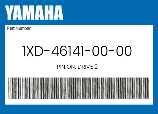 0 Yamaha OEM Part 1XD-46141-00-00