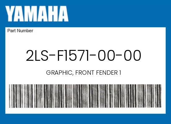 0 Yamaha OEM Part 2LS-F1571-00-00