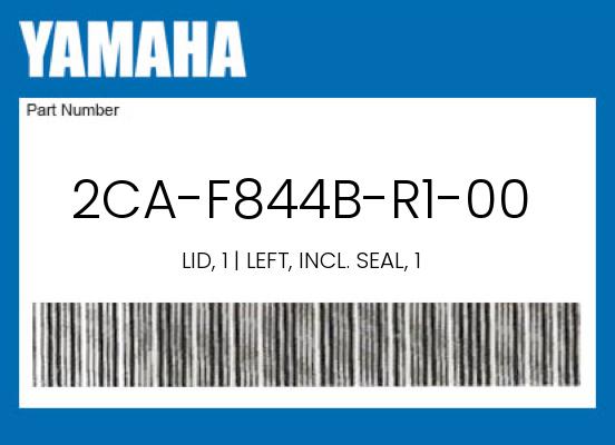 0 Yamaha OEM Part 2CA-F844B-R1-00