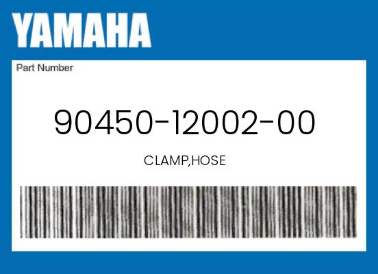 0 Yamaha OEM Part 90450-12002-00