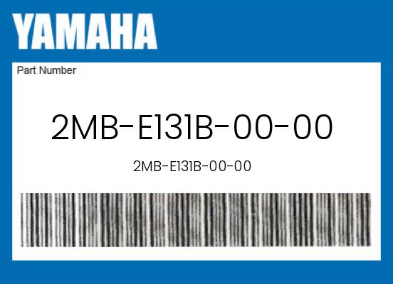 2017 YAMAHA OEM Part 2MB-E131B-00-00