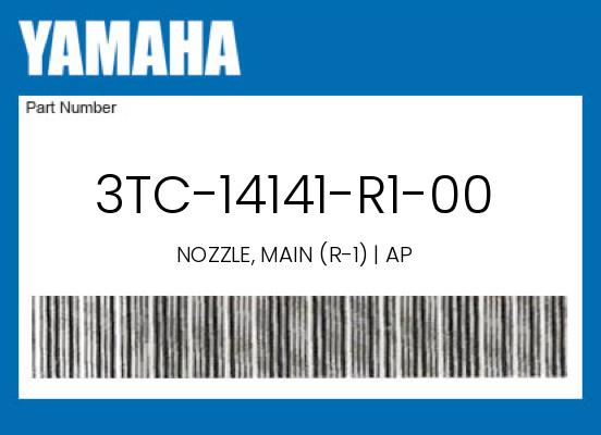 0 Yamaha OEM Part 3TC-14141-R1-00