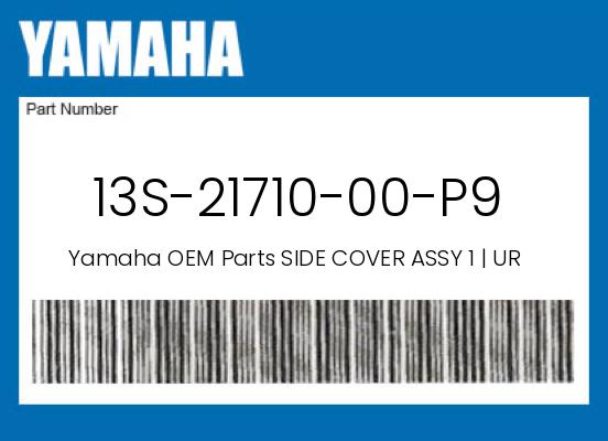 0 OEM Part 13S-21710-00-P9