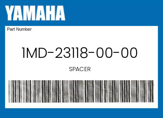 0 Yamaha OEM Part 1MD-23118-00-00