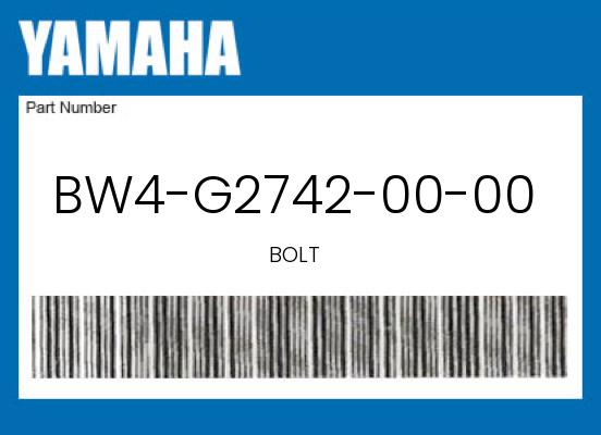 0 Yamaha OEM Part BW4-G2742-00-00