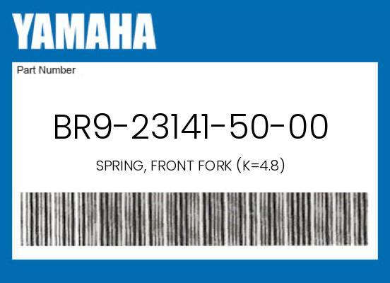 0 Yamaha OEM Part BR9-23141-50-00