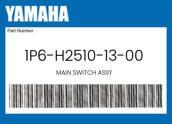 0 OEM Part 1P6-H2510-13-00