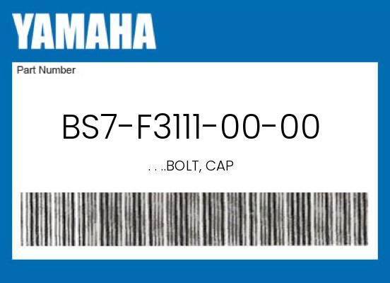 0 Yamaha OEM Part BS7-F3111-00-00