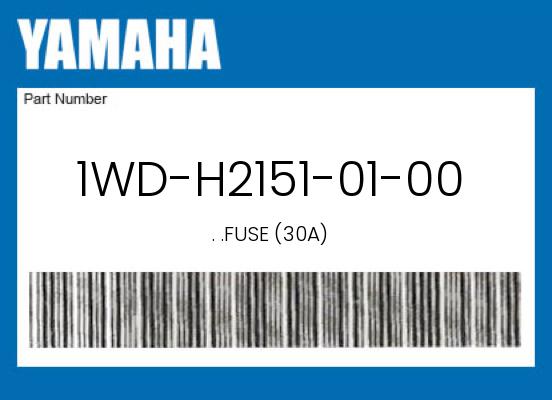 0 Yamaha OEM Part 1WD-H2151-01-00