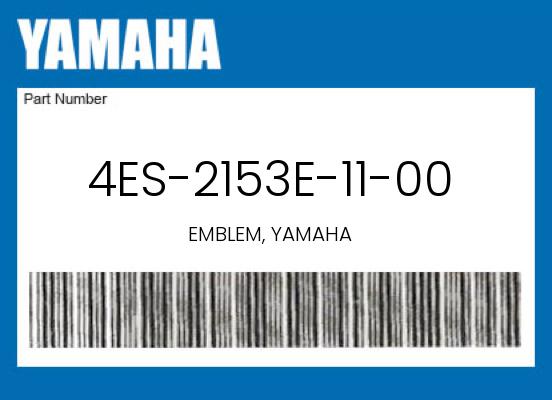 0 Yamaha OEM Part 4ES-2153E-11-00