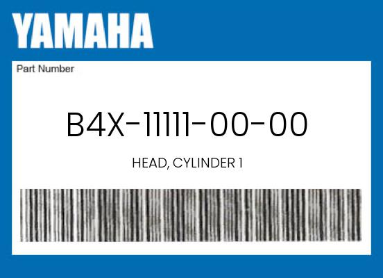 0 OEM Part B4X-11111-00-00