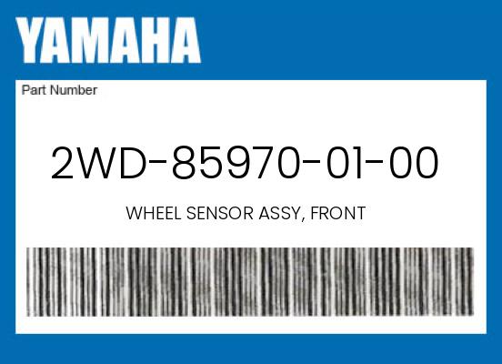 0 Yamaha OEM Part 2WD-85970-01-00