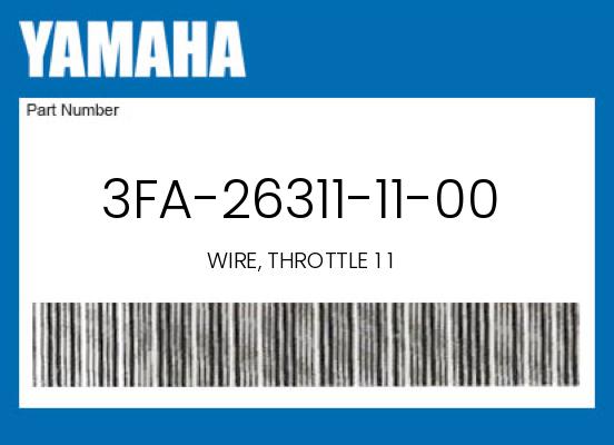 0 OEM Part 3FA-26311-11-00