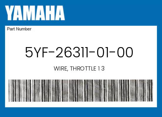 0 OEM Part 5YF-26311-01-00