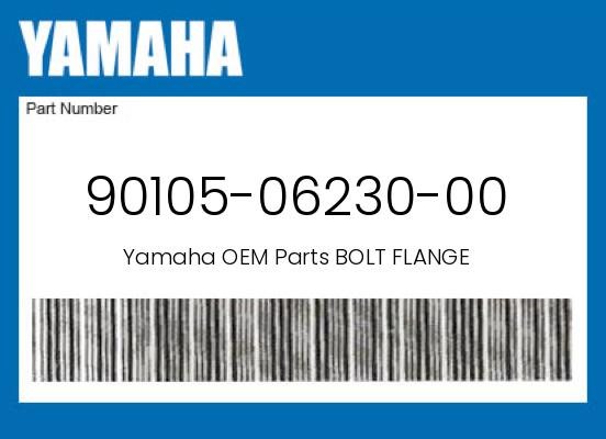0 Yamaha OEM Part 90105-06230-00