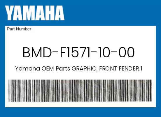 0 OEM Part BMD-F1571-10-00