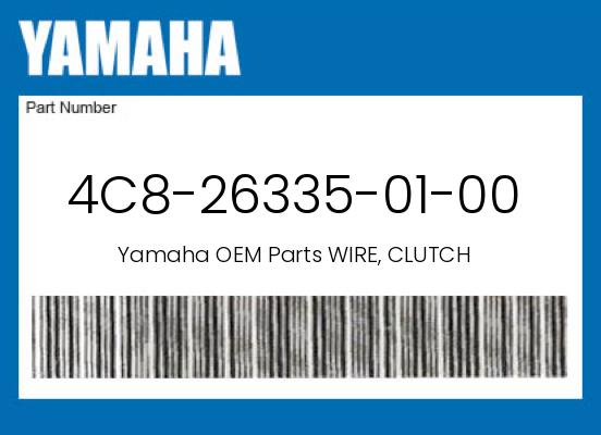 0 OEM Part 4C8-26335-01-00