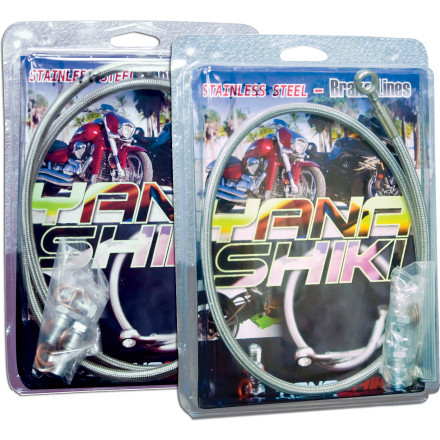 Yana Shiki Front And Rear Brake Line Combo