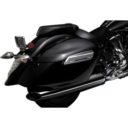 Hard leather saddlebags for on sale harley