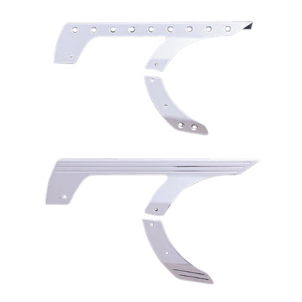 Yamaha Star Accessories Aluminum Upper Belt Guard Yamaha Star Accessories Aluminum Upper Belt Guard