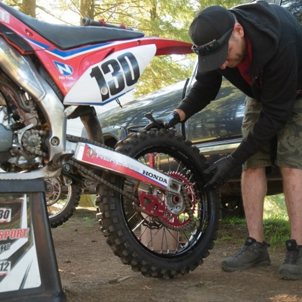Fixing a Misaligned Dirt Bike Axle