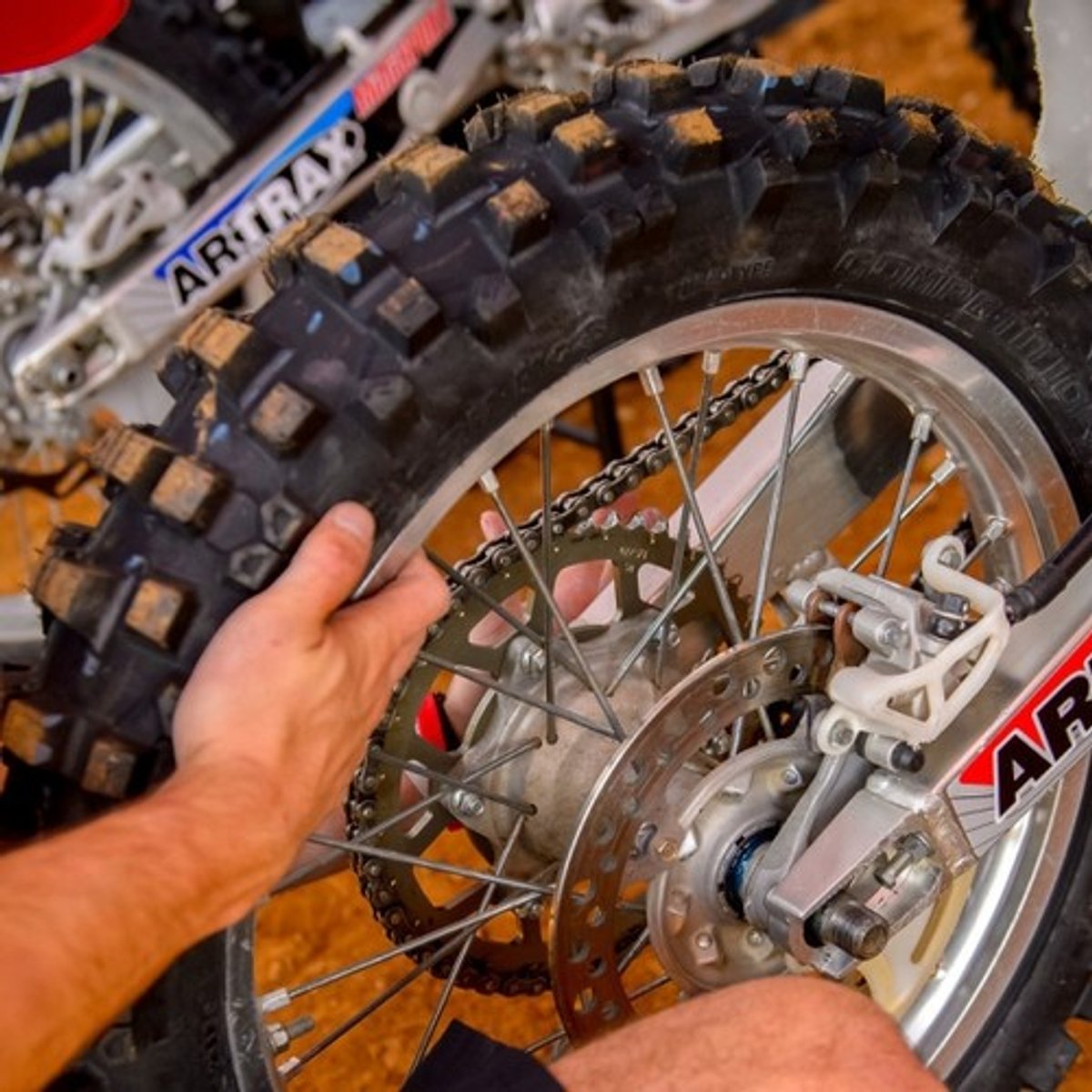 How To Tighten a Dirt Bike Chain