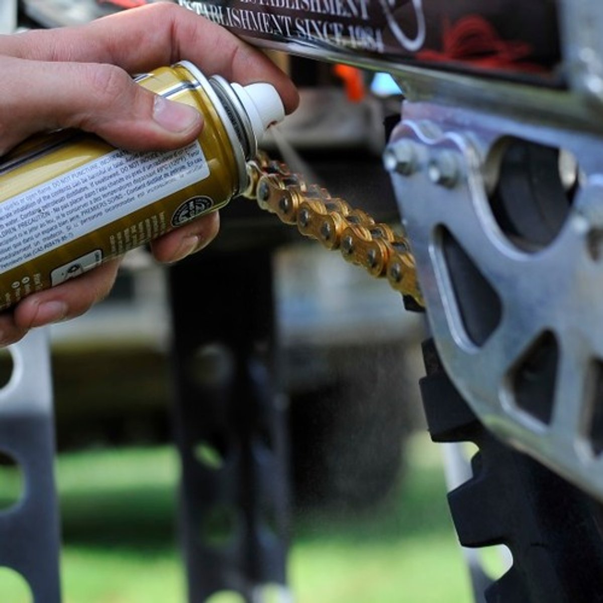 How To Clean a Dirt Bike Chain