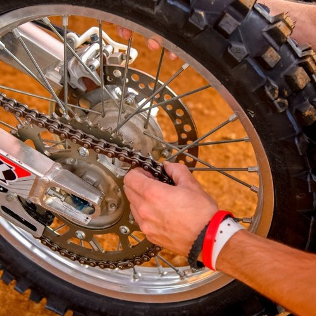 Dirt Bike Chain Tension - Changing and Adjusting